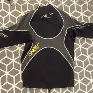 O'Neill Superfreak Black Short Sleeve Wetsuit Top